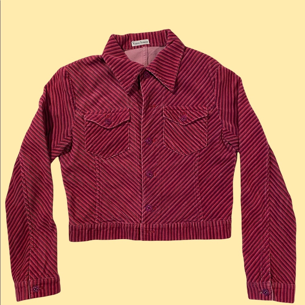 Kosuke Tsumura Corduroy Cropped Jacket